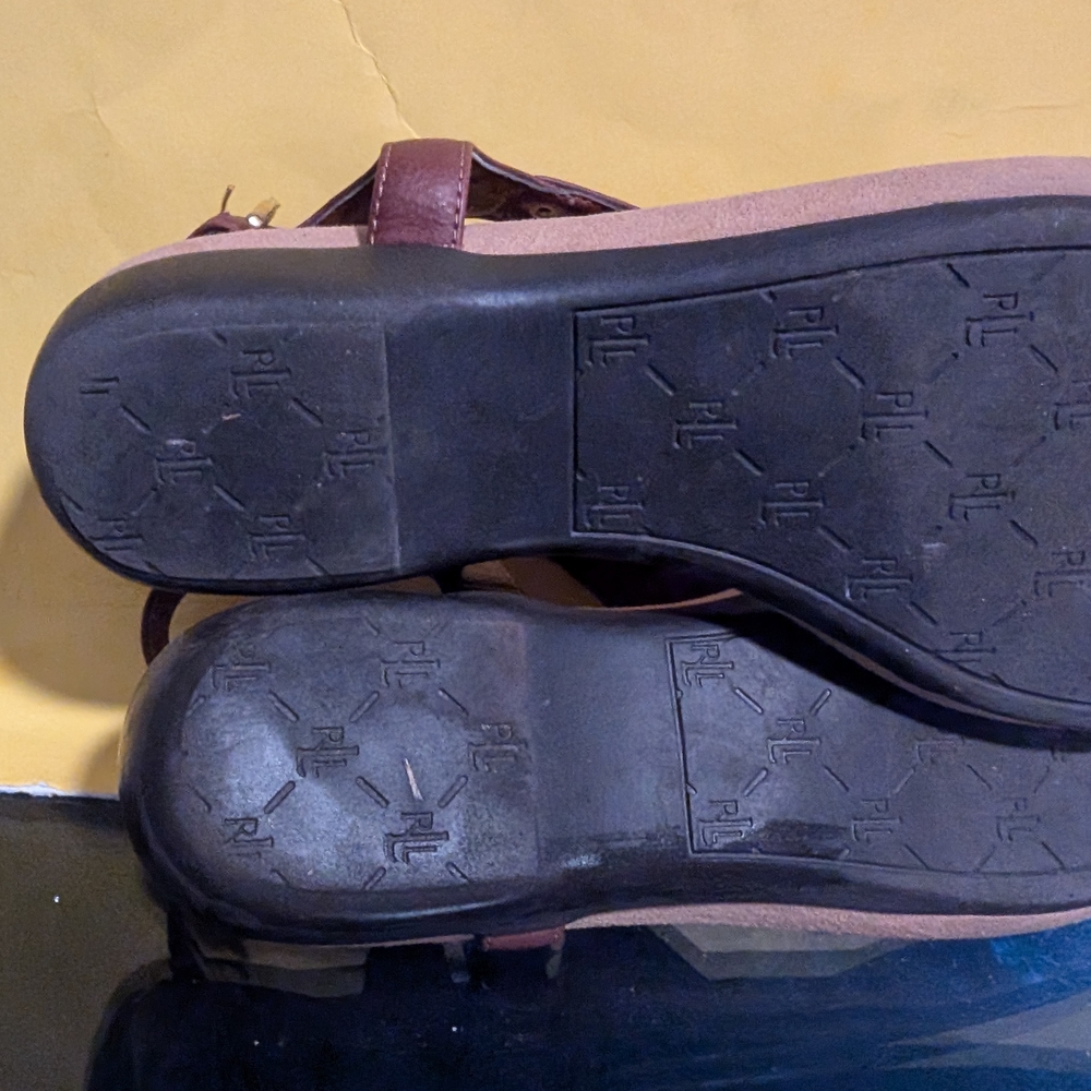 Women's BrownLauren Ralph Lauren Sandals Size 8 - Picture 8 of 9